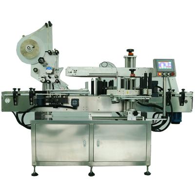 China Automatic Food Top And Side Bottle Labeling Machine For Sale, Labeling Machine Made In China for sale