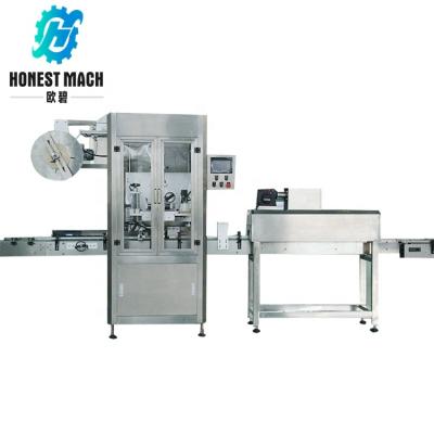 China automatic food sleeve labeling machine for sale, shrink sleeve labeling machine for dropper bottle for sale