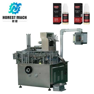 China food cartoning machine for e-liquid bottle for sale, box cartoning packing machine for small bottle for sale