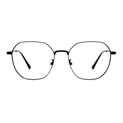 China Optical glasses 2021 retro metal computers blocking man blue light river woman anti glass optical frame for sale