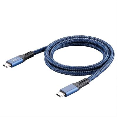 China Braided 0.5m 0.8m 1m USB 4 Cable 40Gbps PD 100W Fast Charging Te koop