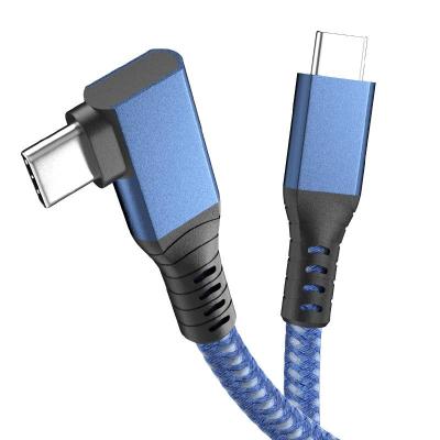 China 0.5m-1.8m Thunderbolt 4 USB Cable 40Gbps PD 100W Fast Charging Elbow Te koop