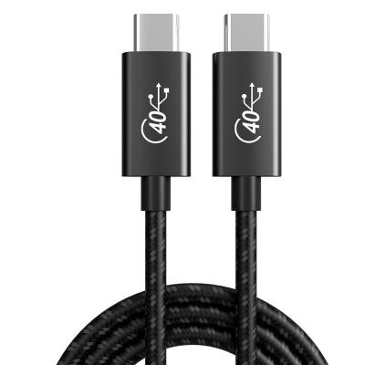 China Thunderbolt 3 High Speed USB 4 Cable Full Featured PD Fast Charging Te koop