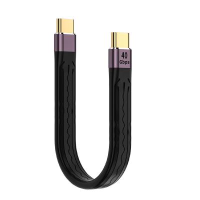 China QC4 / Type C / 40GBps Flexible USB 4 Cable For Computer Power Bank Hard Disk PD Te koop