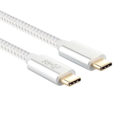 China Braided Mesh 60W 10Gbps USB PD Cable High speed Metal Shell for sale