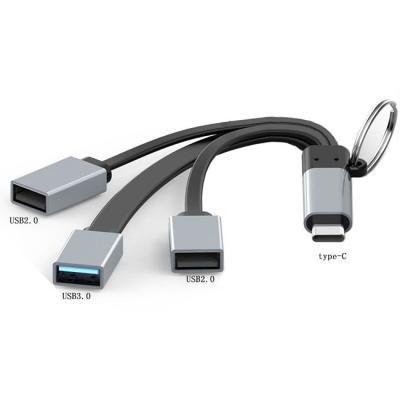 China Tipo de cobre estañado C a tipo C del PVC del adaptador del eje del USB al adaptador del Usb Otg en venta