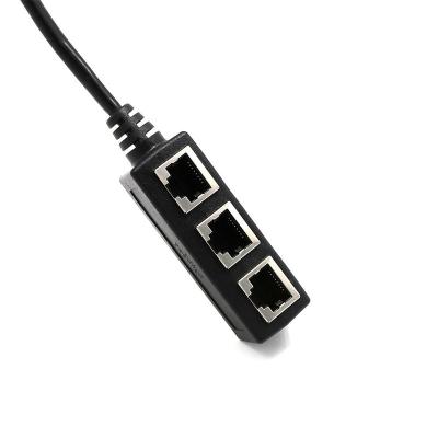 China Un cable de extensión totalmente compatible RJ45 del punto tres en venta