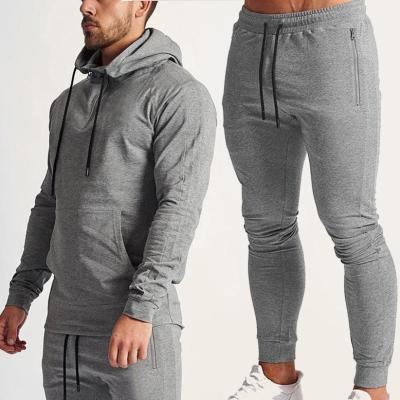 China Anti-UV Mens Jogger Tracksuit Gym Equipment Sports Training Tracksuit for sale