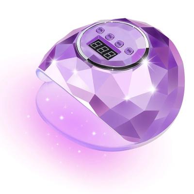 China LED Gel Diamond Pro Nail Lamp Manicure Nail Lamp Nail Dryer 86W LED Fast Curing UV Gel Nail UV Lamp for sale