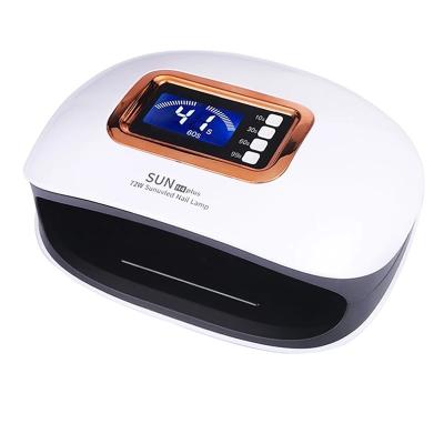 China LED Fast Curing Gel 72W SUN UV LED Lamp Nail Dryer Nail Lamp Curing Lamp For Drying Nails for sale