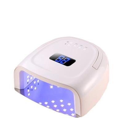 China LED Gel Nail 60W Lamp S20 Quick Cure Rechargeable Cordless UV Nail Light for sale