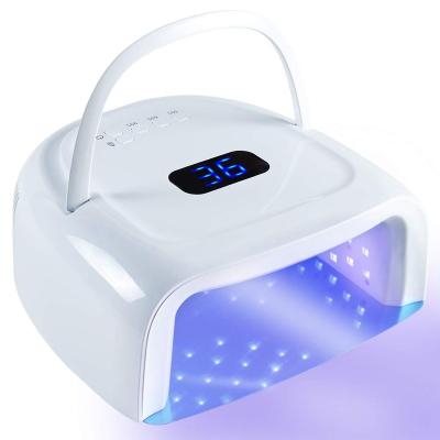 China LED Gel LED Nail Lamp Quick Nail Curing UV Light For Gel Polish Acrylic 60W Rechargeable Faster Dryer for sale