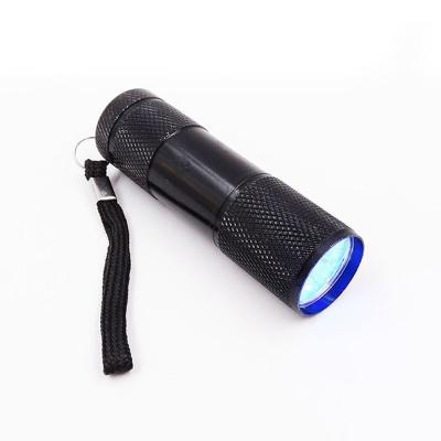 China Flashlight Flashlight XM-L Gel LED Nail Light LED Flashlight Flashlight Torch Portable Powerful Linternas UV Curing Zoomable Flashlight for Chasing Black for sale