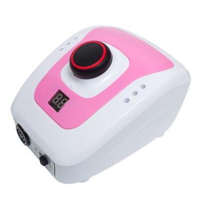 China Professional Plastic Manicure 35000rpm Nail Master Foot Control Electric Nail Drill Machine for sale