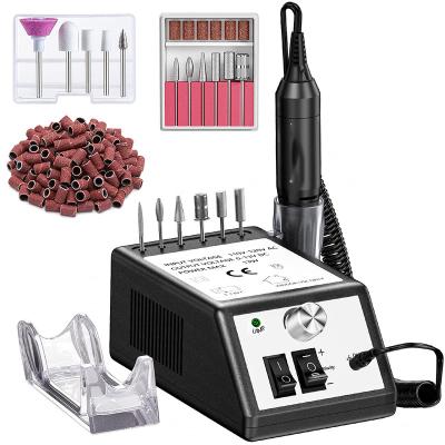 China Professional Plastic Nail Drill Machine, 20000rpm Electric Nail Drill Machine, Electronic Nail File Drills for sale