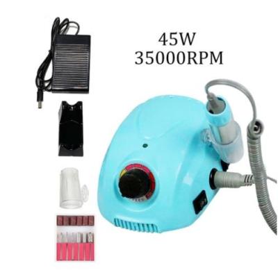 China Plastic Machine with Electric Nail Drill 6 Bits Set for Nail Remove Manicure Drill Nail Master for sale