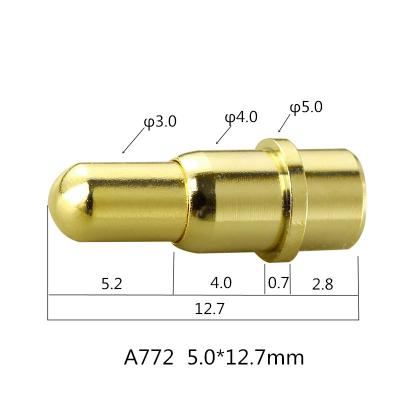 China Power In Current Custom Signal Spring Dice Test Pin Elastic Electrode Wire Probe Pogo Pin Connector High Current Probe for sale