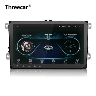 China Wifi Function Threecar Android 8.1 In Car Player Quad-core 9