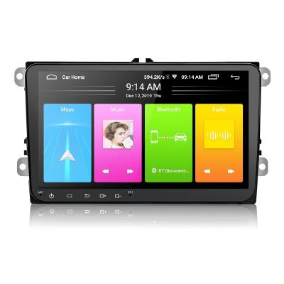 China 9 inch 1+16GB Android HANDS-FREE car audio for Volkswagen/VW BT mirror link wifi car radio gps navigation stereo split screen backup camera for sale