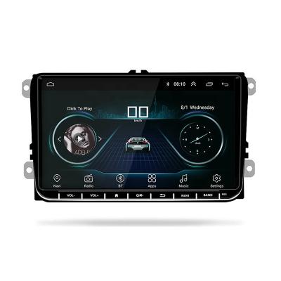 China 9 Inch Android Car Radio For Volkswagen With 1+16G GPS FM VW-3 Button Car Stereo Multimedia Player for sale