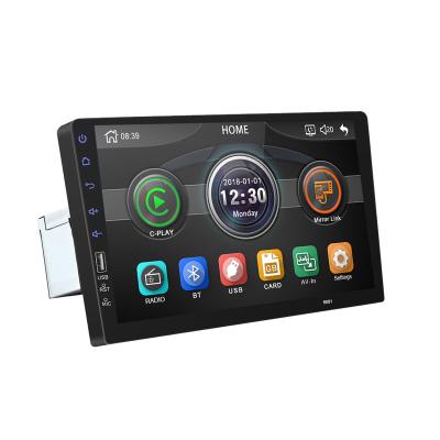 China New product single din stereo 9 inch car radio player support mirror link USB FM and rear view cameras for sale