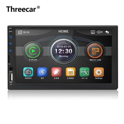 China New Product CL-7049D 2 Full Link Android and Apple 7 Inch Touch Screen Support Car Play Mirror Stereo Din with USB FM for sale