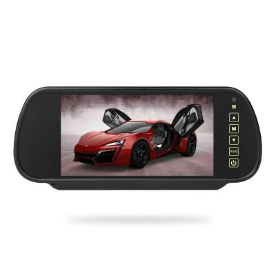 China Car Rear View System Camera Reverse Monitor With 7 Inch Screen 2 Ways Video Input 7 Inch for sale