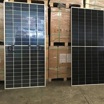 China Newest LONGI Solar Photovoltaic Panels Half C Cells 360w 370w 390w 400w 445w 450w 500w Solar Power Panel for sale