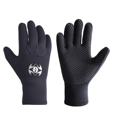 China Men's winter hook swimming fish swimming gloves 3mm snow anti-skid, anti-thorn, wear-resistant diving warm cold diving suitmittens I for sale