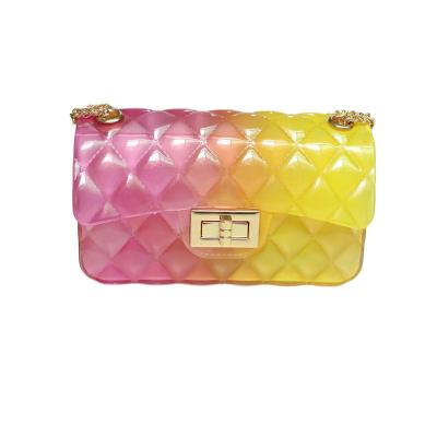 China High quality environmental protection beaded flexible progressive simple style elegant charm jelly bag for sale