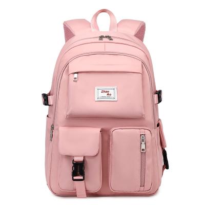 China High quality college style large capacity girly light waterproof and soft tooling backpack for sale