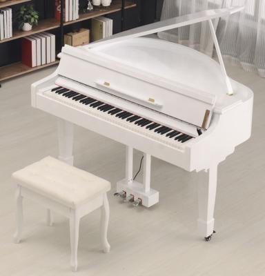 China Baby grand piano digital white piano 145*110*151cm for sale