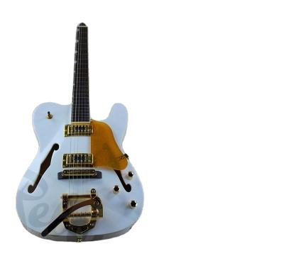 China Basswood Weifang Rebon TL Chicken Electric Guitar in White Color for sale