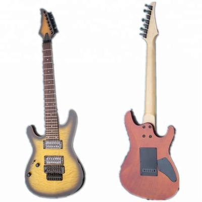 China String Mahogany Tremolo Weifang Rebon 7 Electric Guitar for sale