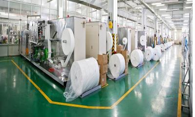 China GM-082 Wet Wipes Production Line Touch Screen Operation L8.15m * W1.55m * H2.00m Size for sale