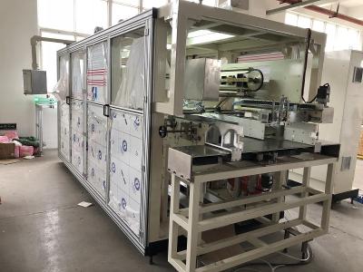 China De professionele Verpakkende Machine van de Babyluier, Automatische Volwassen Luiermachine Te koop