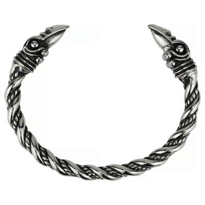 China 2020 CLASSIC Trade Assurance Vintage Viking Thor's Hammer Necklace Stainless Steel Norse Wolf Head Religious Men's Pending Accessories for sale