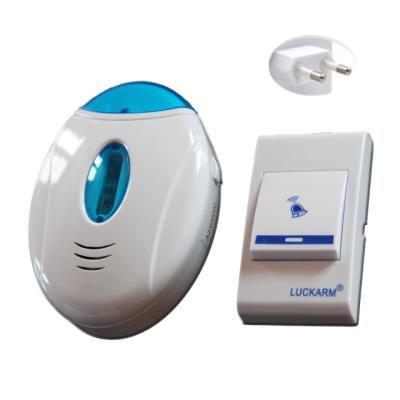 China LED Flashing Light Radio Null Plug In Doorbell For The Deaf for sale