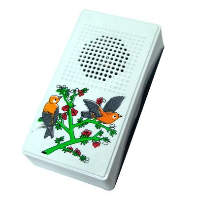 China AC 220V ABS Material Wired Doorbell Sound ABS Plastic Canary Bird for sale