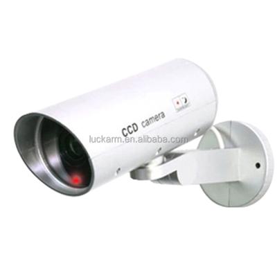 China Outdoor Fake Dummy Dummy Camera Security CCTV Bullet Camera With 30 Units Illuminating LED for sale