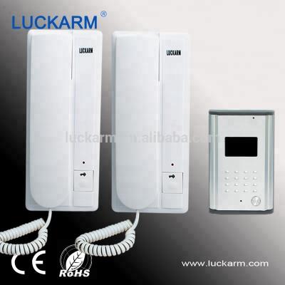 China Intercom Intercom Door Phone Audio Phone For Two Family Use for sale