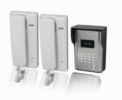 China Visitor Talk and Open Door Two-family-use Audio Door Phone Intercom System-3208AA for sale