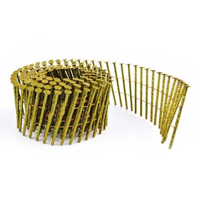 China Flat Factory Selling Roofing Coil Nail galvanized coil roofing wire nails corrosion resistance stainless steel coil roofing nail for sale