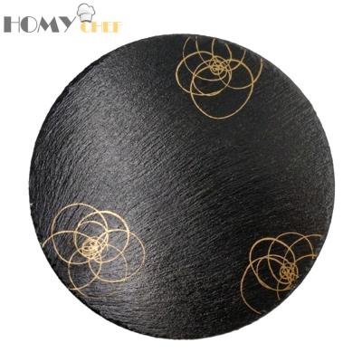 China Modern Factory 10x10cm Slate Coasters Slate Craft for sale