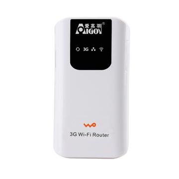 China Portable 3g router with sim card slot+power bank,21 Mbps DL/5.76Mbps for sale