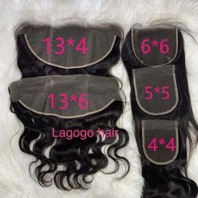 China 13x4 4x4 5x5 6x6 7x7 13x6 HD Human Hair Invisible Thin Malaysian Virgin Lace Closure And Headband for sale