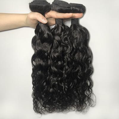 China 100% Natural Virgin Remy Brazilian Human Hair Extension Wave Wave Bundles Ready To Ship Products for sale