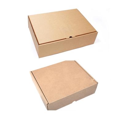 China Recycled Materials Eco Brown Custom Cosmetic Printing Flat Corrugated Mailer Box for sale