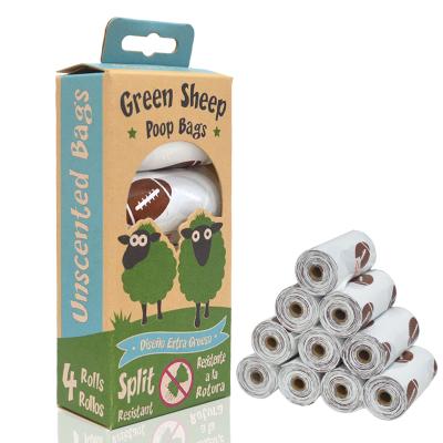 China 1000 Dog Poop Bags Viable Biodegradable Plastic Doggie Waste Bags For Poop for sale