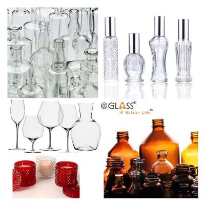 China And Heatable Microwavable Manufacturing Customized Perfume Water Decorative Vase Opens Candle Cocktail Beer Wine Cup Jar Glass Bottles for sale